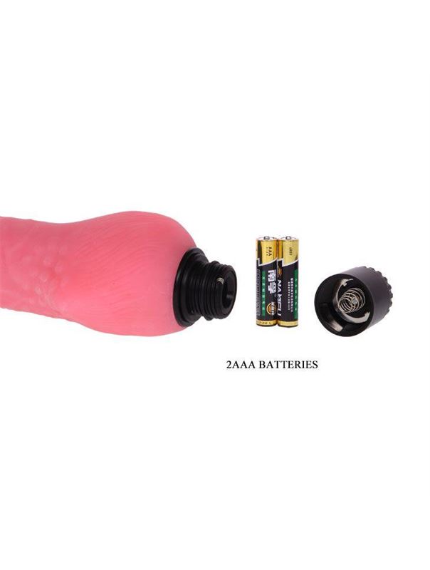 Вибратор телесного цвета Realistic Cock Vibe (19,5 см)