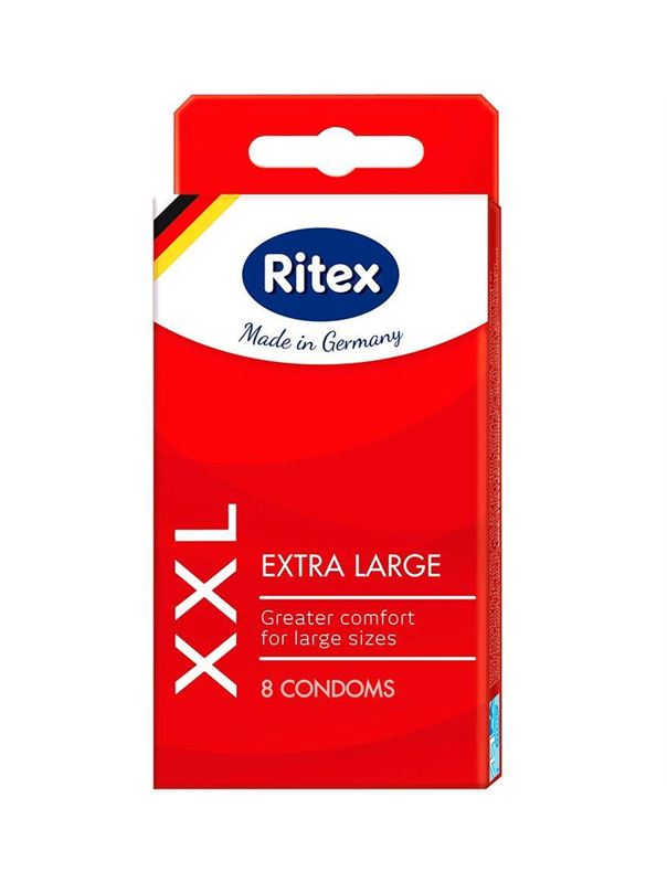 Презервативы увеличенного размера RITEX XXL (8 шт)