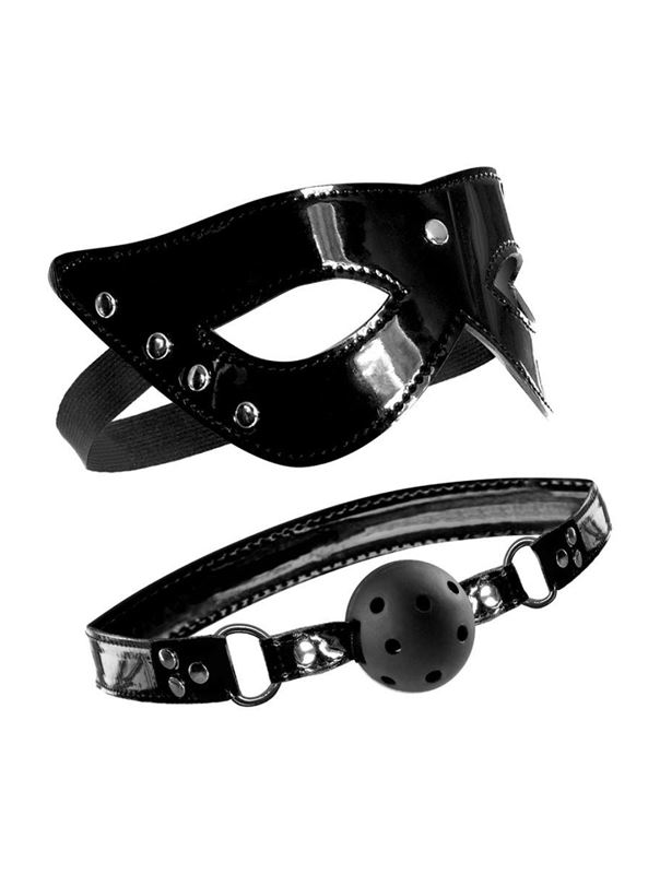 Лаковый комплект MASQUERADE MASK BALL GAG