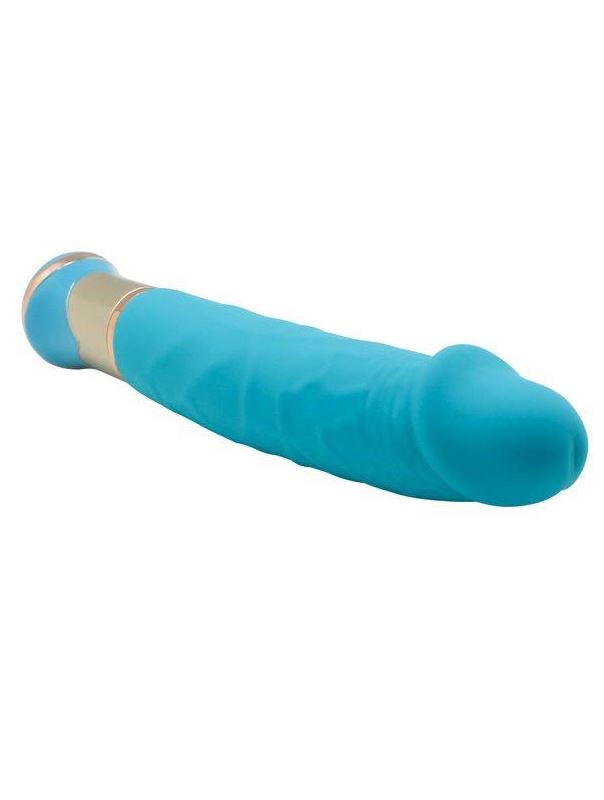 Голубой вибратор ECSTASY Deluxe Rowdy Dong (21,5 см)