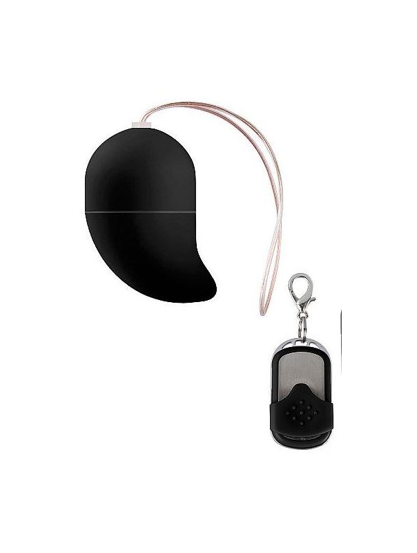 Чёрное виброяйцо G-spot Egg Small