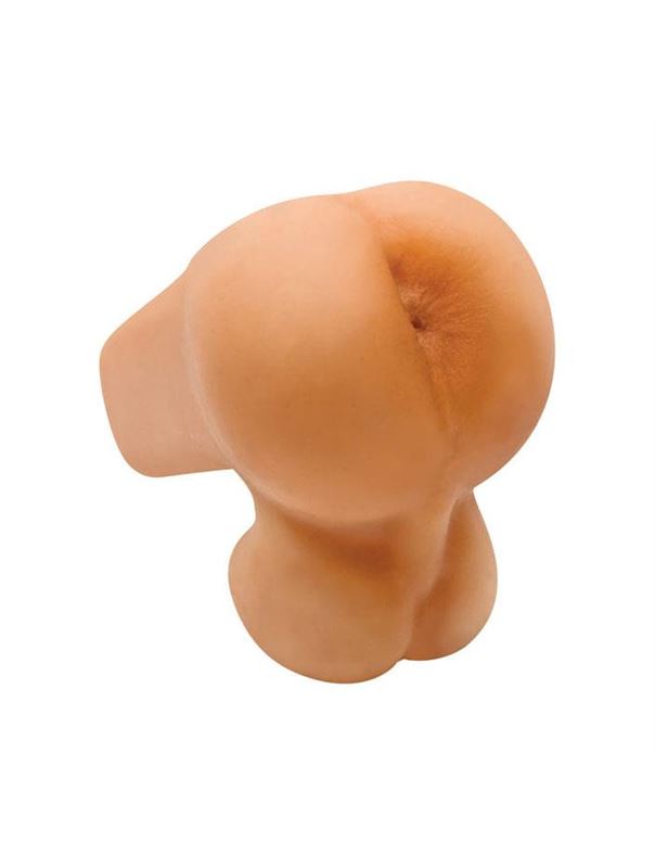 Реалистичный мастурбатор-попка с мошонкой Handy Andy Ass Strocker With Balls - 12 см.