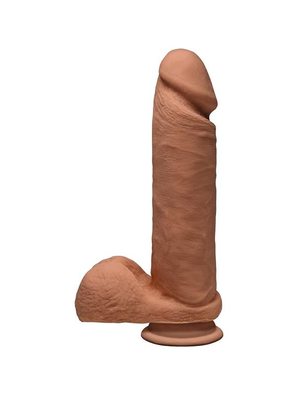 Фаллоимитатор-мулат The D Perfect D 8" Caramel (20,3 см)