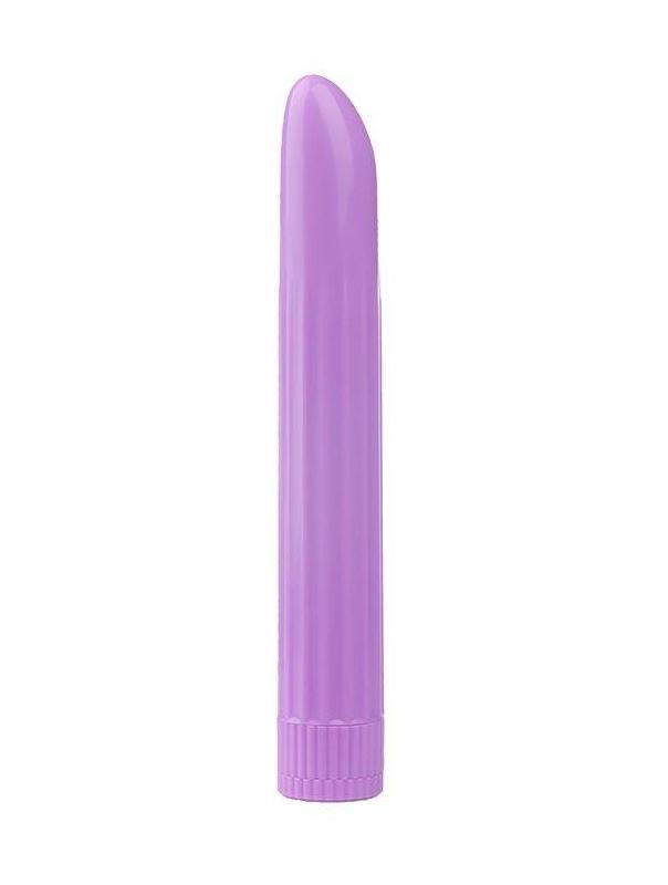 Фиолетовый многоскоростной вибратор Lady Finger (16 см)