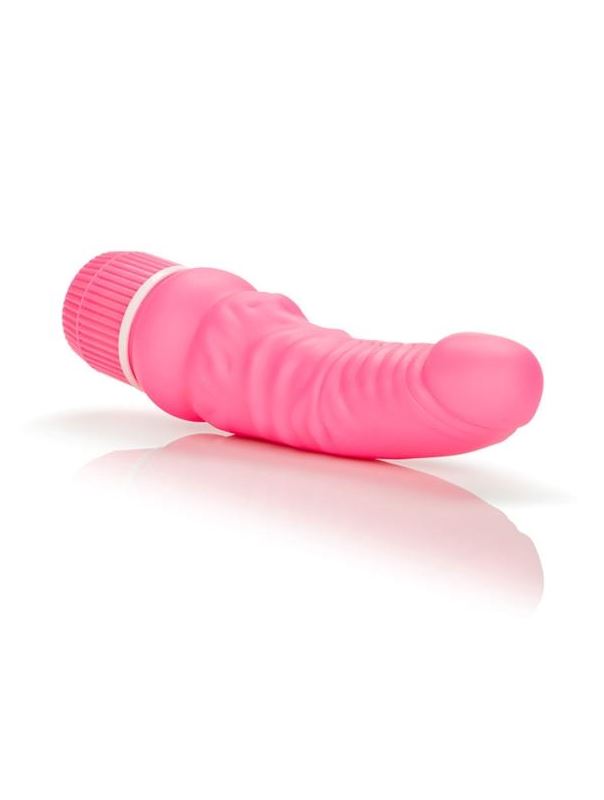 Розовый вибратор Spellbound Stud Curved Jacks