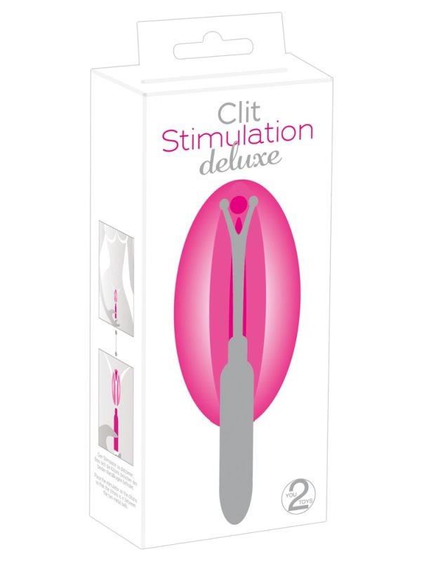 Вилочка для клитора с вибрацией Clit Stimulation Deluxe