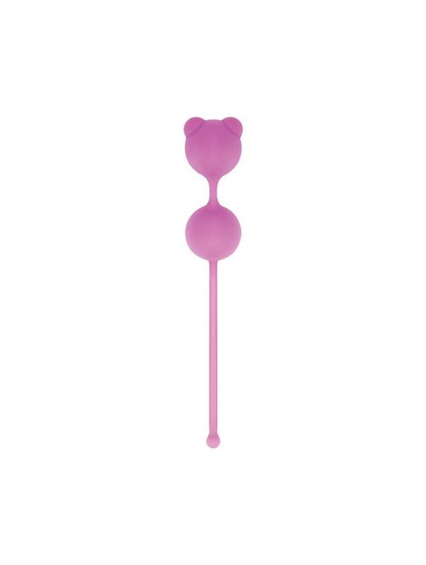 Розовые вагинальные шарики PUSSYNUT DOUBLE SILICONE