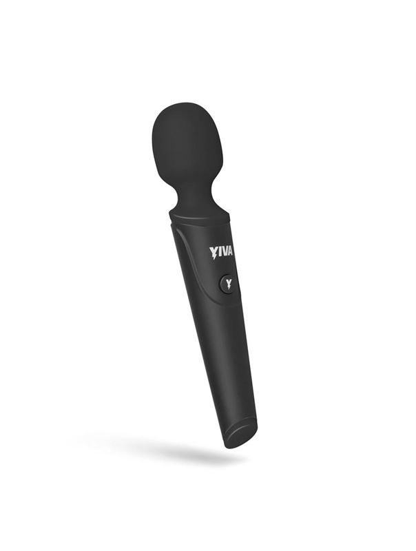 Черный вибромассажер Yiva Power Massager