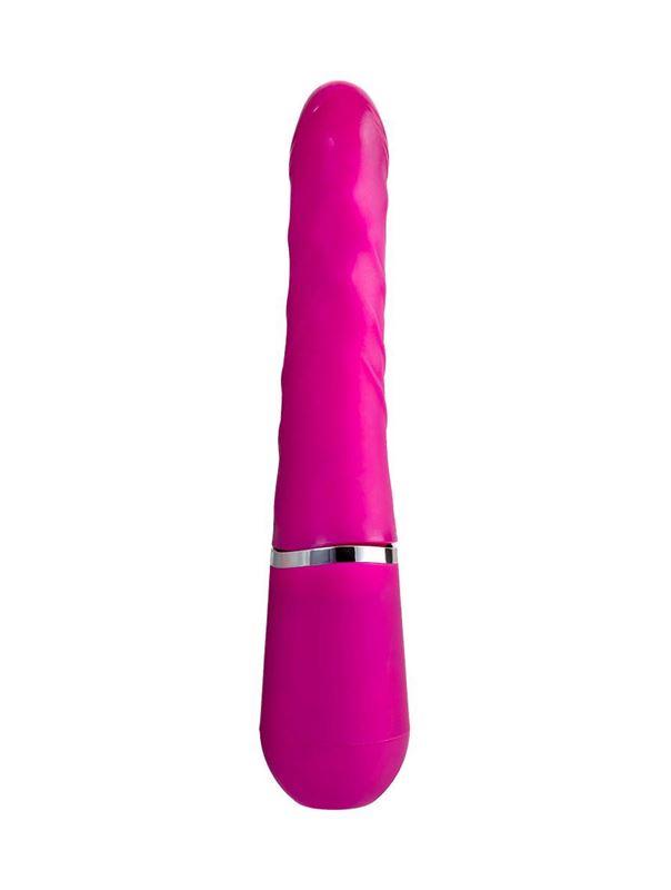 Розовый нереалистичный вибратор Ailighter Smart Telescopic Lover (27,1 см)