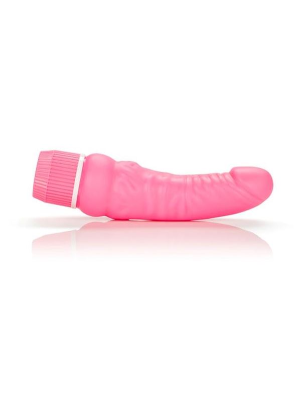 Розовый вибратор Spellbound Stud Curved Jacks