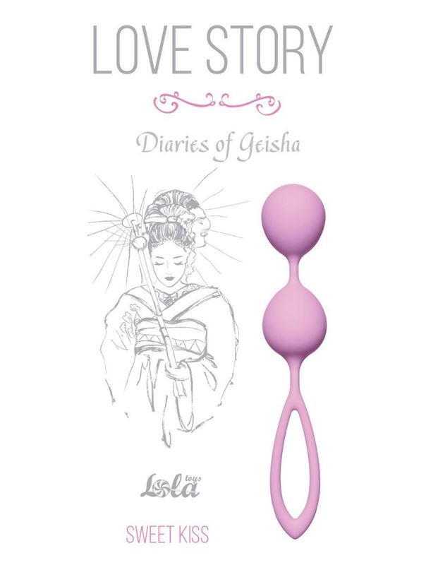 Розовые вагинальные шарики Diaries of a Geisha