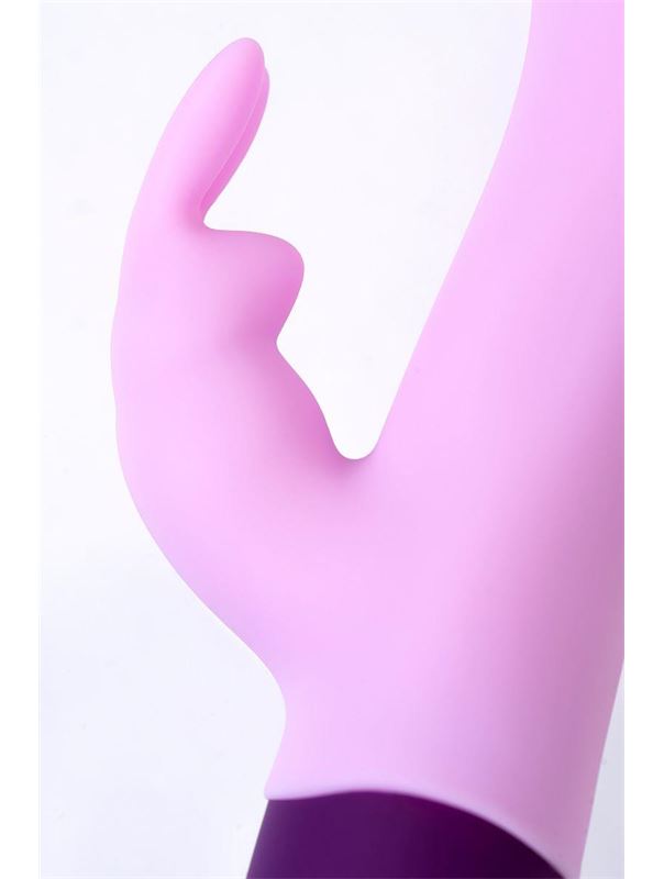 Сиреневый вибратор кролик Hello Rabbit (24,5 см)