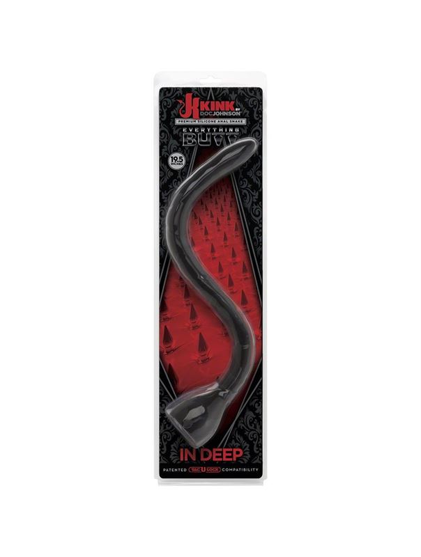 Анальная змейка Kink In Deep Silicone Anal Snake (49,5 см)
