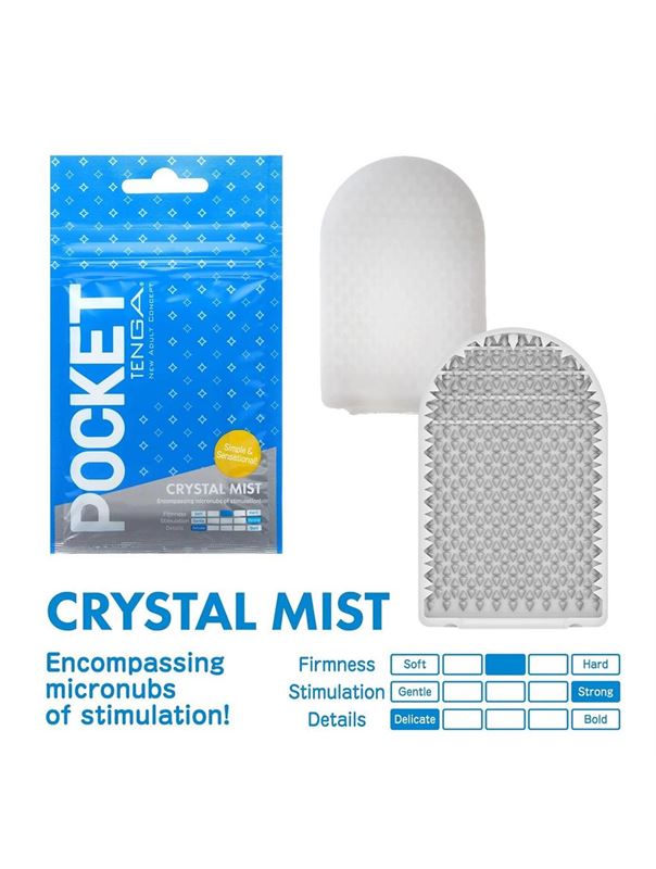 Карманный мастурбатор Crystal Mist