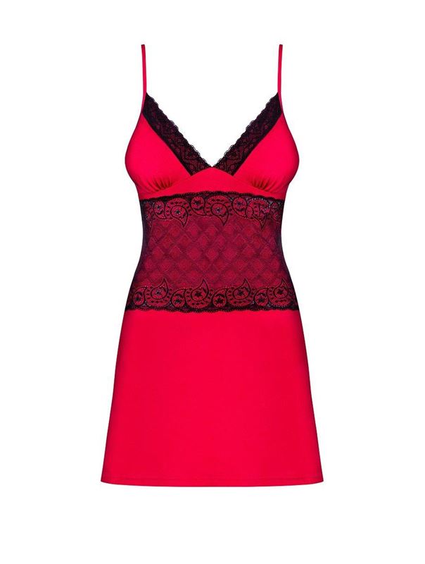 Изысканная сорочка шоколадного цвета Lamia chemise