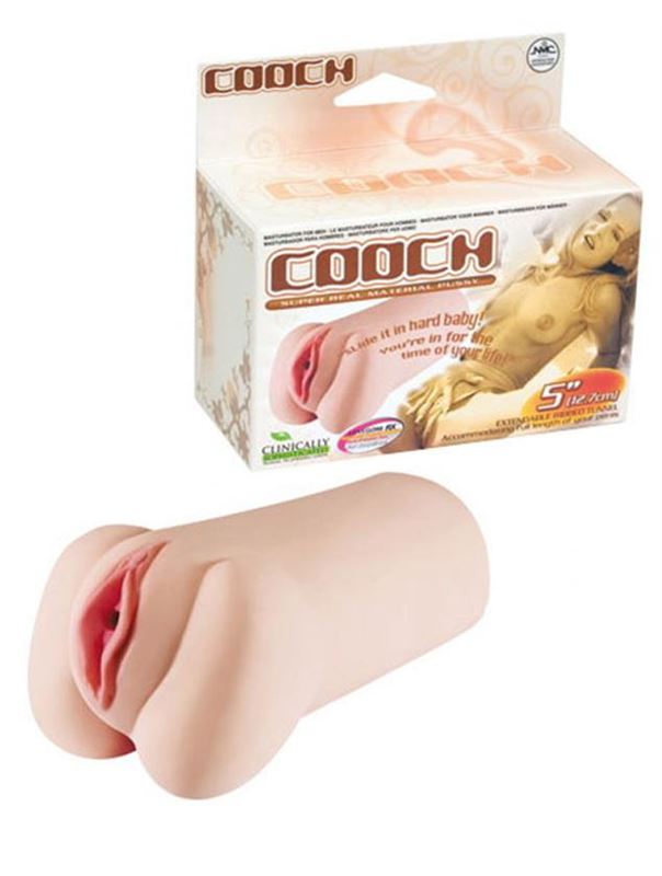 Нежный розовый мастурбатор Cooch