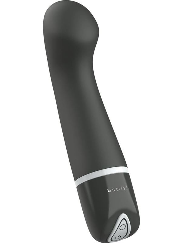 Черный G-вибростимулятор Bdesired Deluxe Curve (15,2 см)