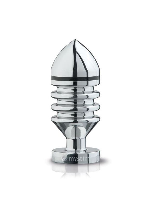 Металлическая анальная пробка Hector Helix Buttplug S - 10 см.