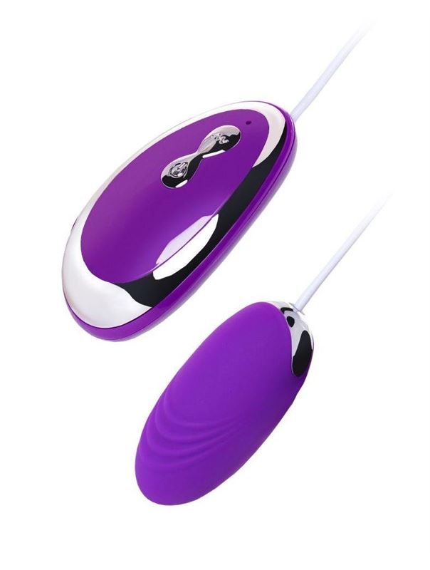 Фиолетовое виброяйцо A-Toys (6,5 см)