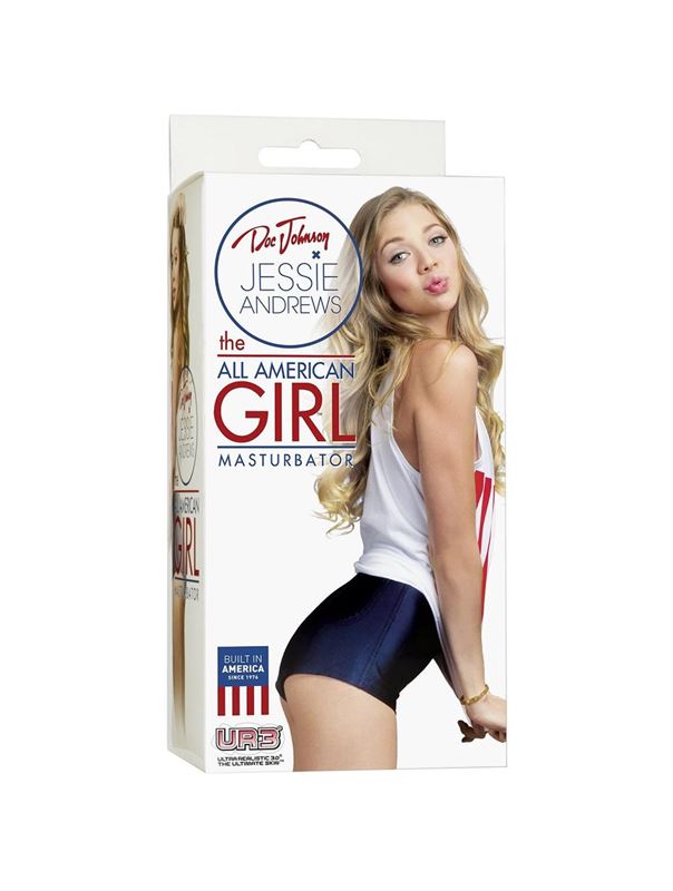 Реалистичный мастурбатор вагина Jessie Andrews The All American Girl Masturbator