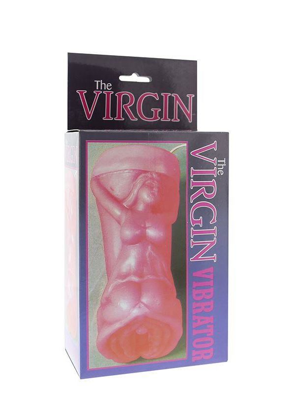 Розовый мастурбатор-вагина THE VIRGIN VIBRATOR