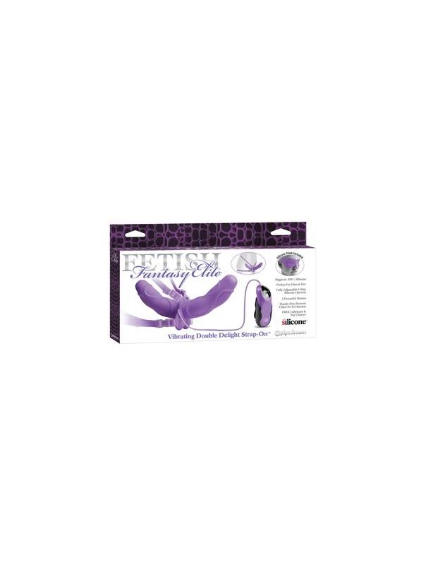 Женский вибро-страпон Penetrix Dildo - 25,4 см.