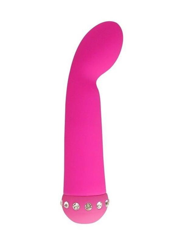 Розовый вибратор BLISS G VIBE (14,2 см)