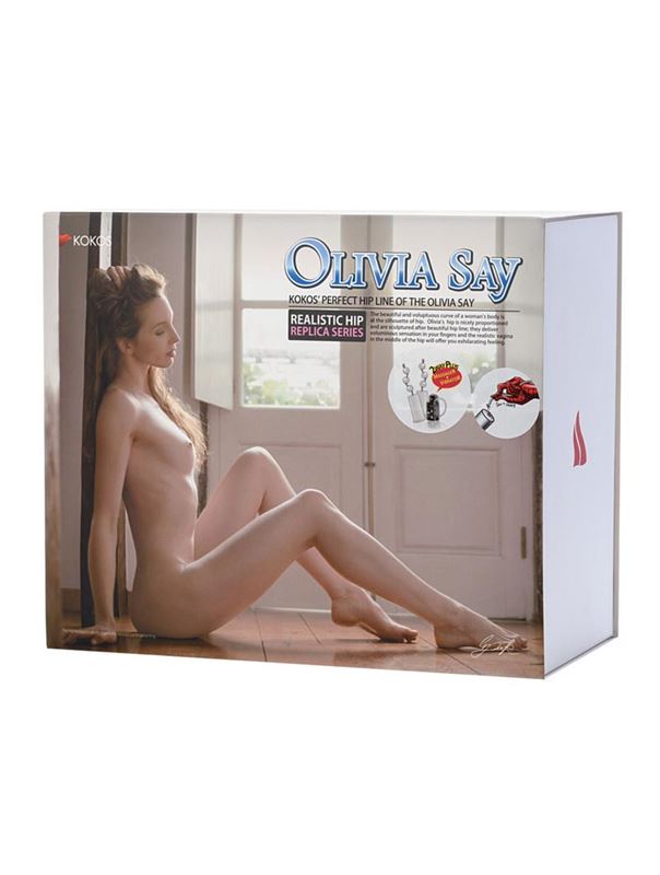 Мастурбатор Olivia Say с вибрацией и ротацией