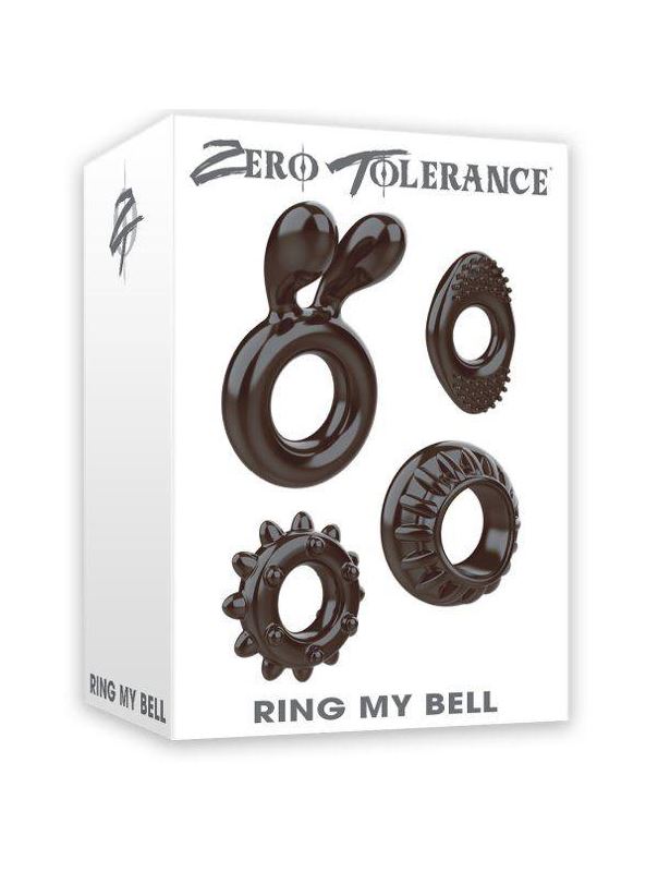 Набор RING MY BELL из 4 эрекционных колец различной формы и размера