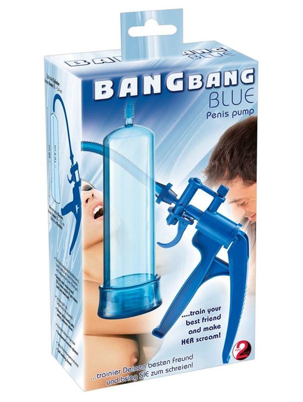 Синяя вакуумная помпа Bang Bang