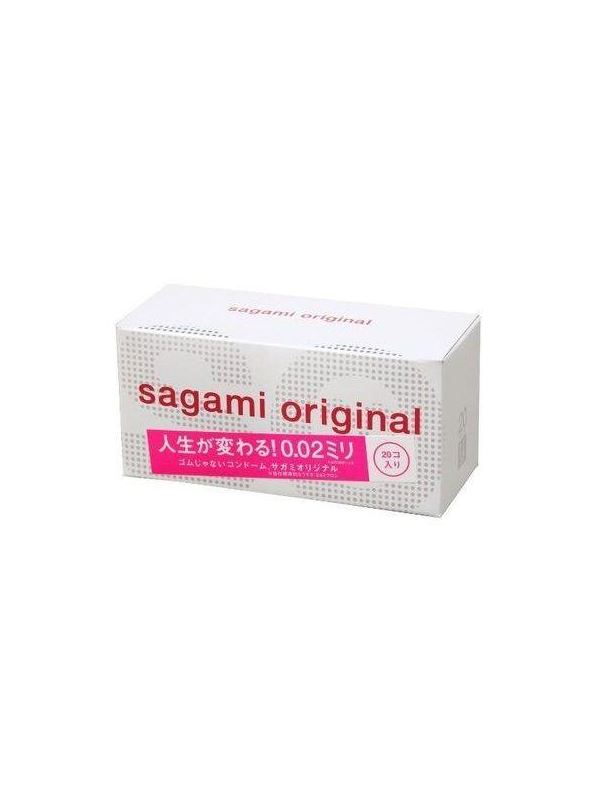 Ультратонкие презервативы Sagami Original - 20 шт.