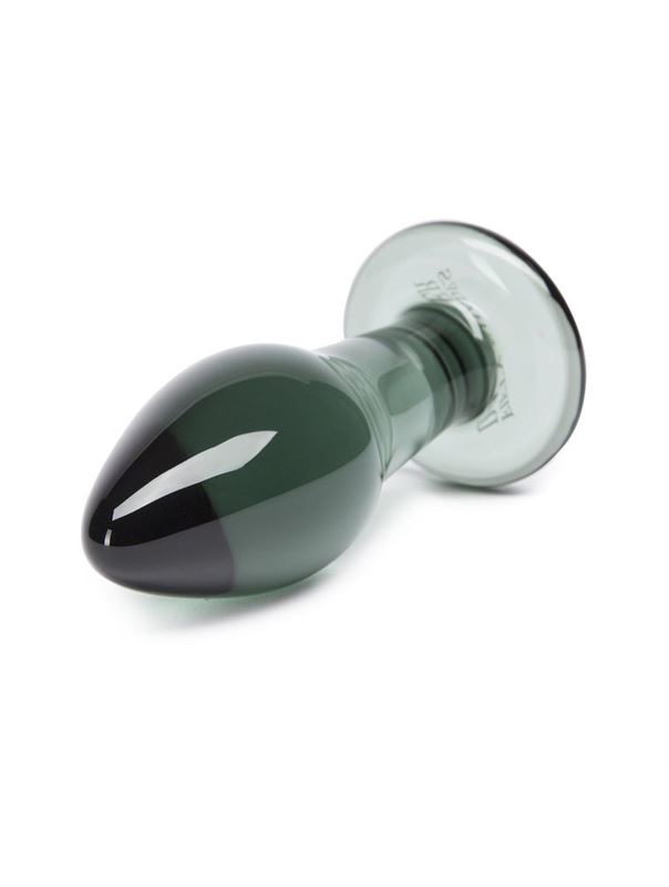 Стеклянная анальная пробочка DARKER SOMETHING DARKER GLASS BUTT PLUG - 10,7 см.