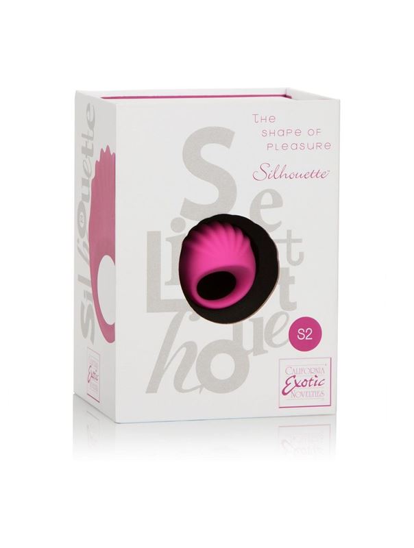 Розовый вибростимулятор клитора Silhouette S2