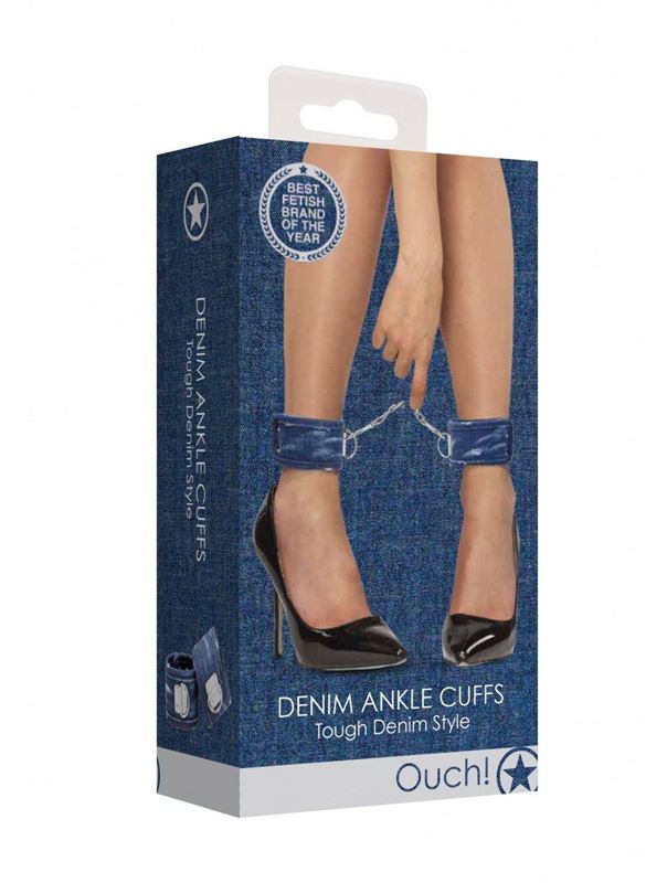 Синие джинсовые наножники Roughend Denim Ankle Cuffs