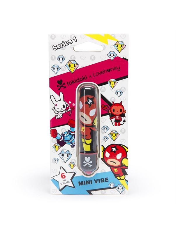 Чёрная вибропуля MINI BULLET VIBRATOR BLACK ROCKET MAN