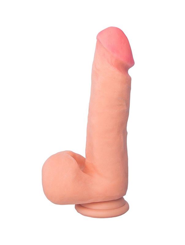 Телесный вибратор ротатор реалистик RealStick Elite REMOTE Shane (21 см)