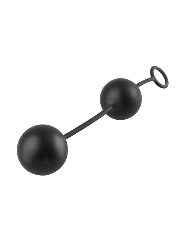 Силиконовые анальные шарики Elite Vibro Balls (3,75 см)