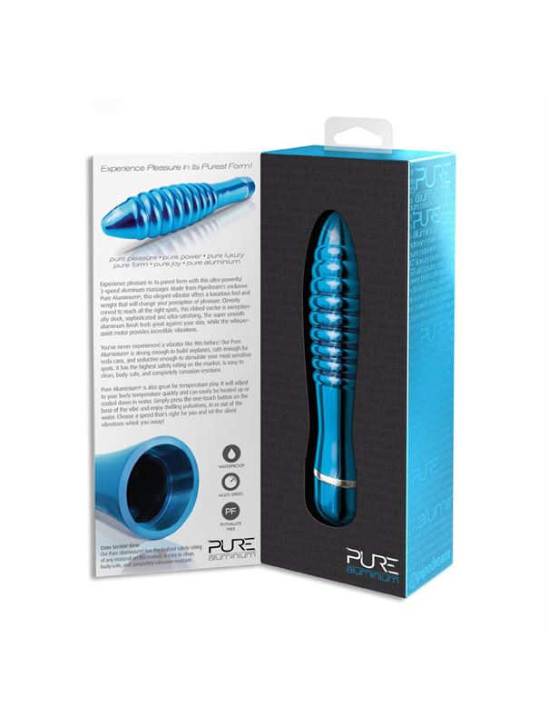 Алюминиевый вибратор BLUE LARGE