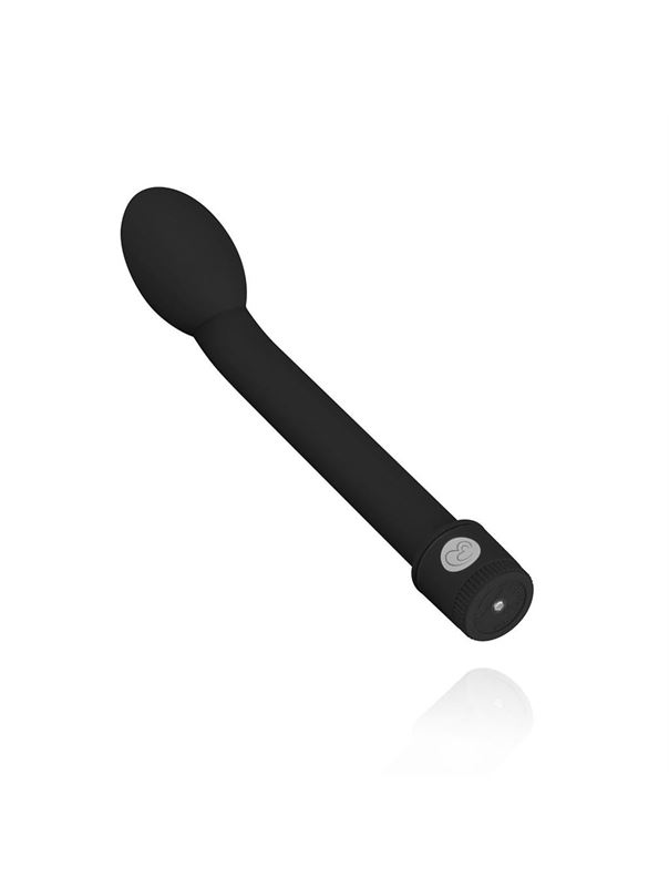 Черный вибратор Easytoys G-Spot Vibrator для точки G (21 см)