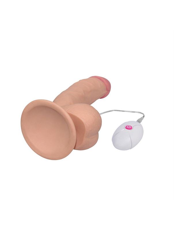 Телесный вибратор реалистик Ultra Soft Dude 8.5 (20 см)