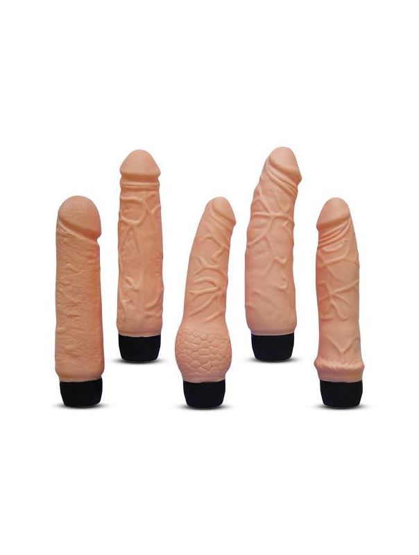 Набор из 5 реалистичных вибраторов VIBRATORS STARTER KIT