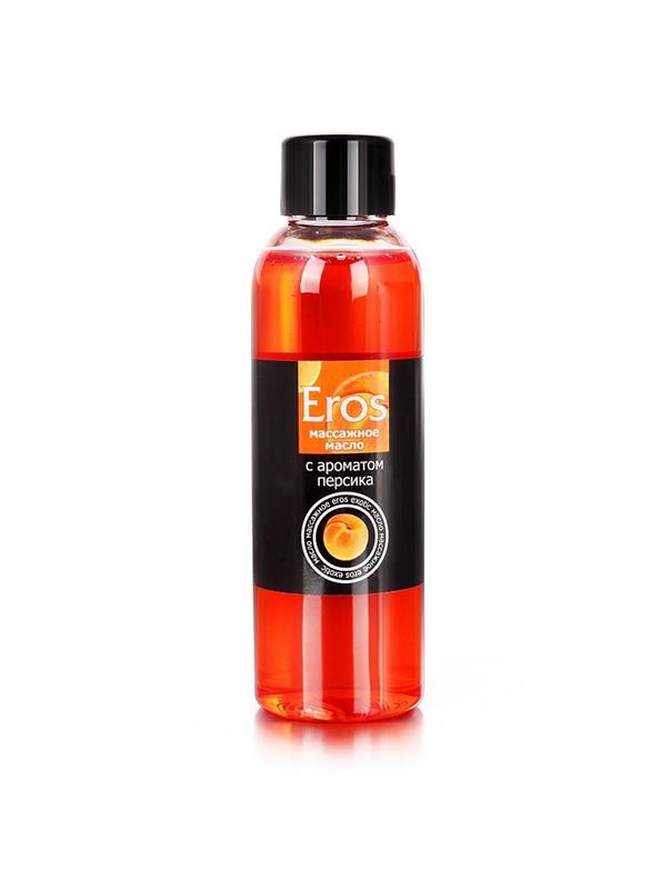 Массажное масло Eros Exotic с ароматом персика (75 мл)