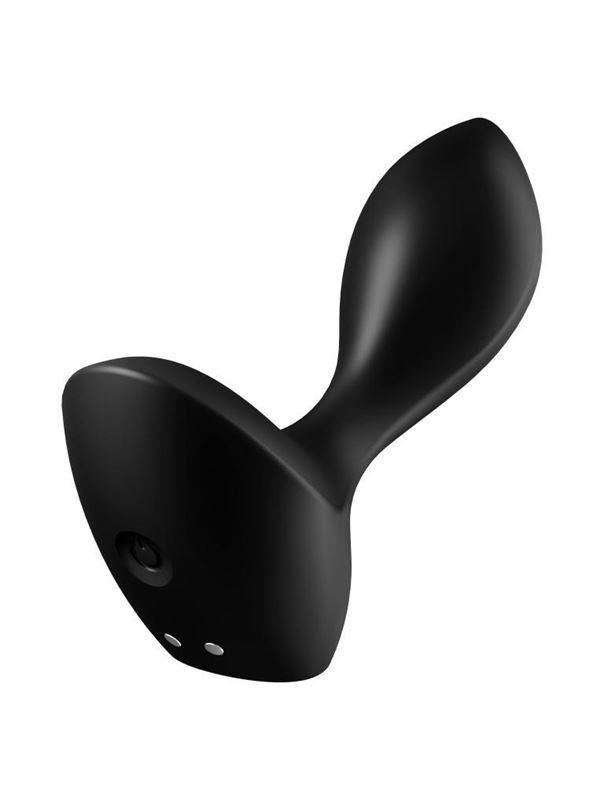Чёрный вибромассажёр простаты Satisfyer Backdoor Lover (14 см)