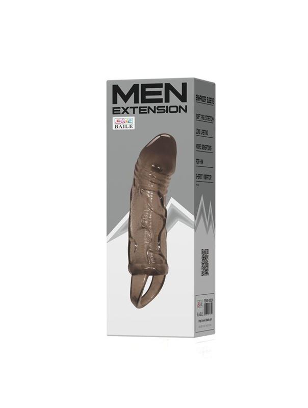 Телесная насадка на пенис с подхватом MEN EXTENTSION (17 см)