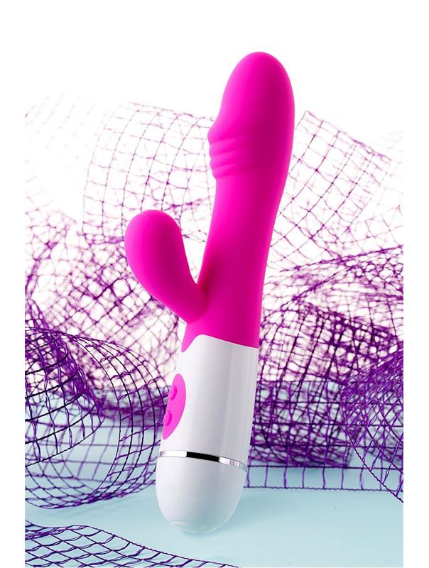 Розовый вибратор A-Toys - Nixy (23 см)