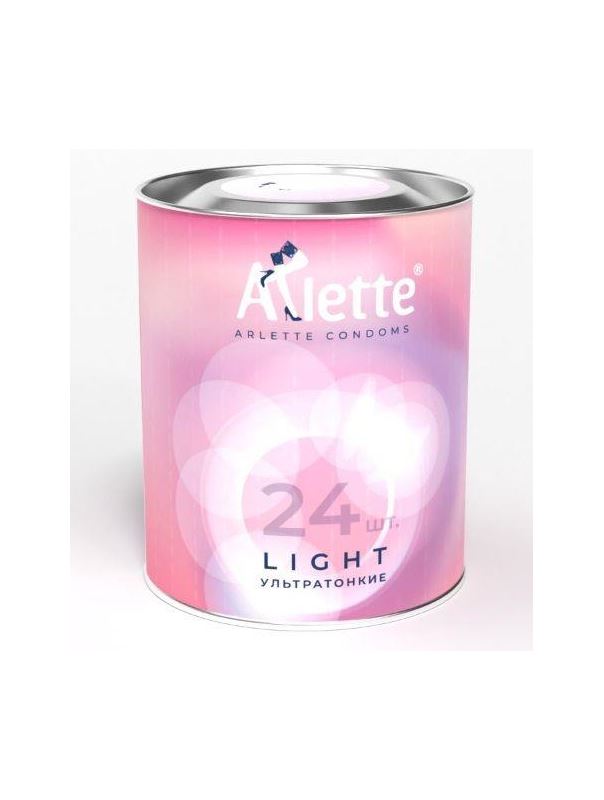 Ультратонкие презервативы Arlette Light (24 шт)