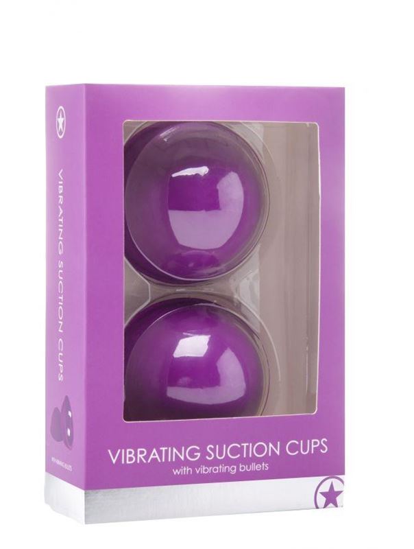 Фиолетовые вакуумные присоски с вибрацией Vibrating Suction Cup