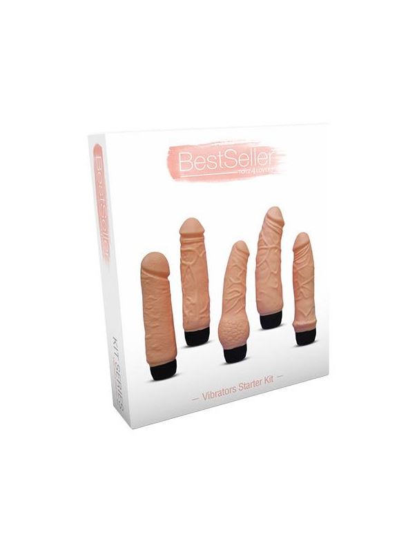Набор из 5 реалистичных вибраторов VIBRATORS STARTER KIT