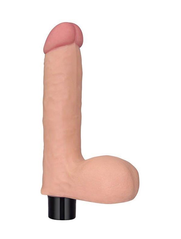 Телесный вибратор реалистик Real Softee Cock 8 (17 см)