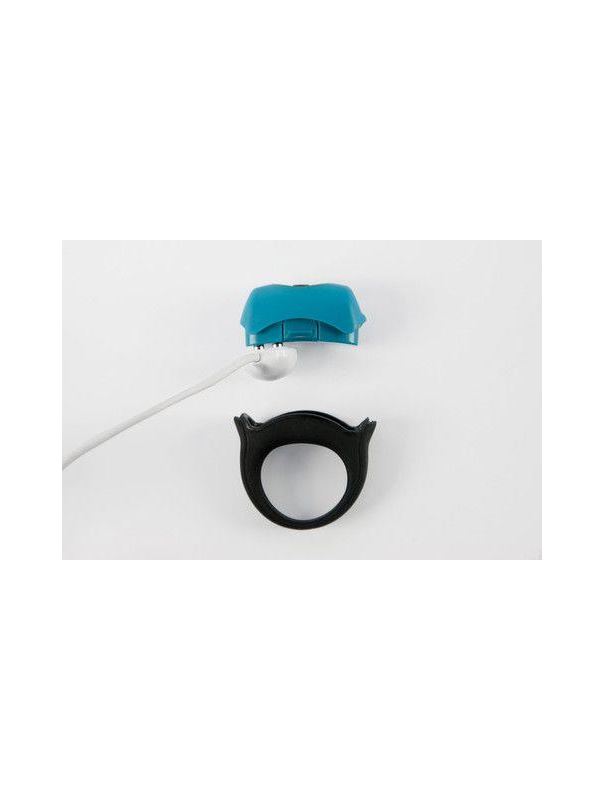 Эрекционное кольцо с вибрацией Polar Night Vibrating Silicone Cock Ring